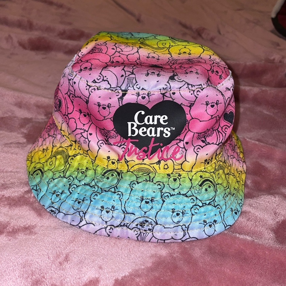 Care Bears Kids Bucket Hat reversible - Multicolor and black